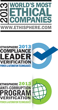 External recognition – Ethisphere (logos)