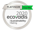 EcoVadis Gold in 2019 (logo)