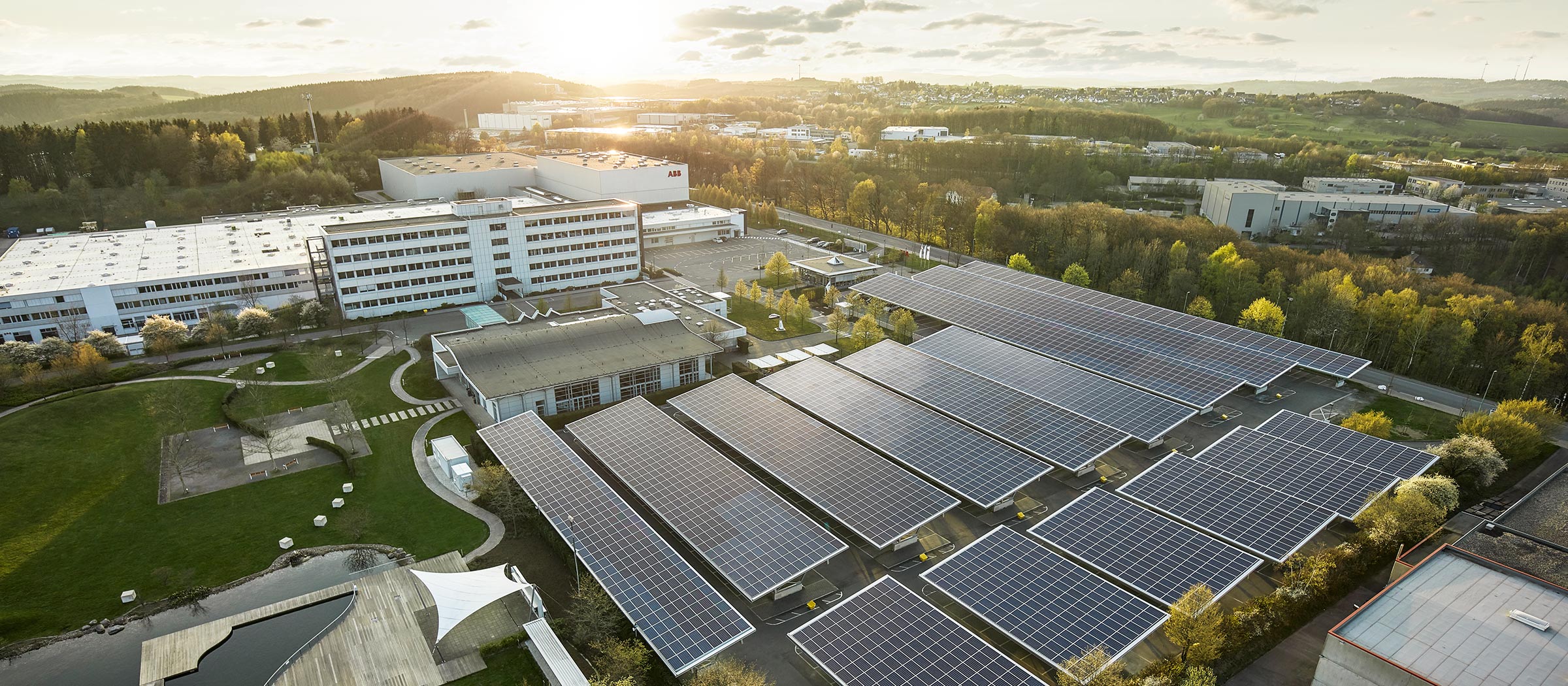 Solar panel park – Ludenscheid, Germany (photo)