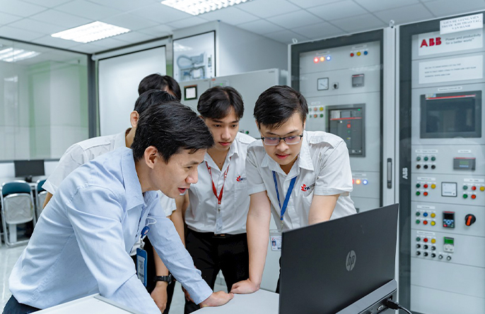 Smart grid lab in Vietnam